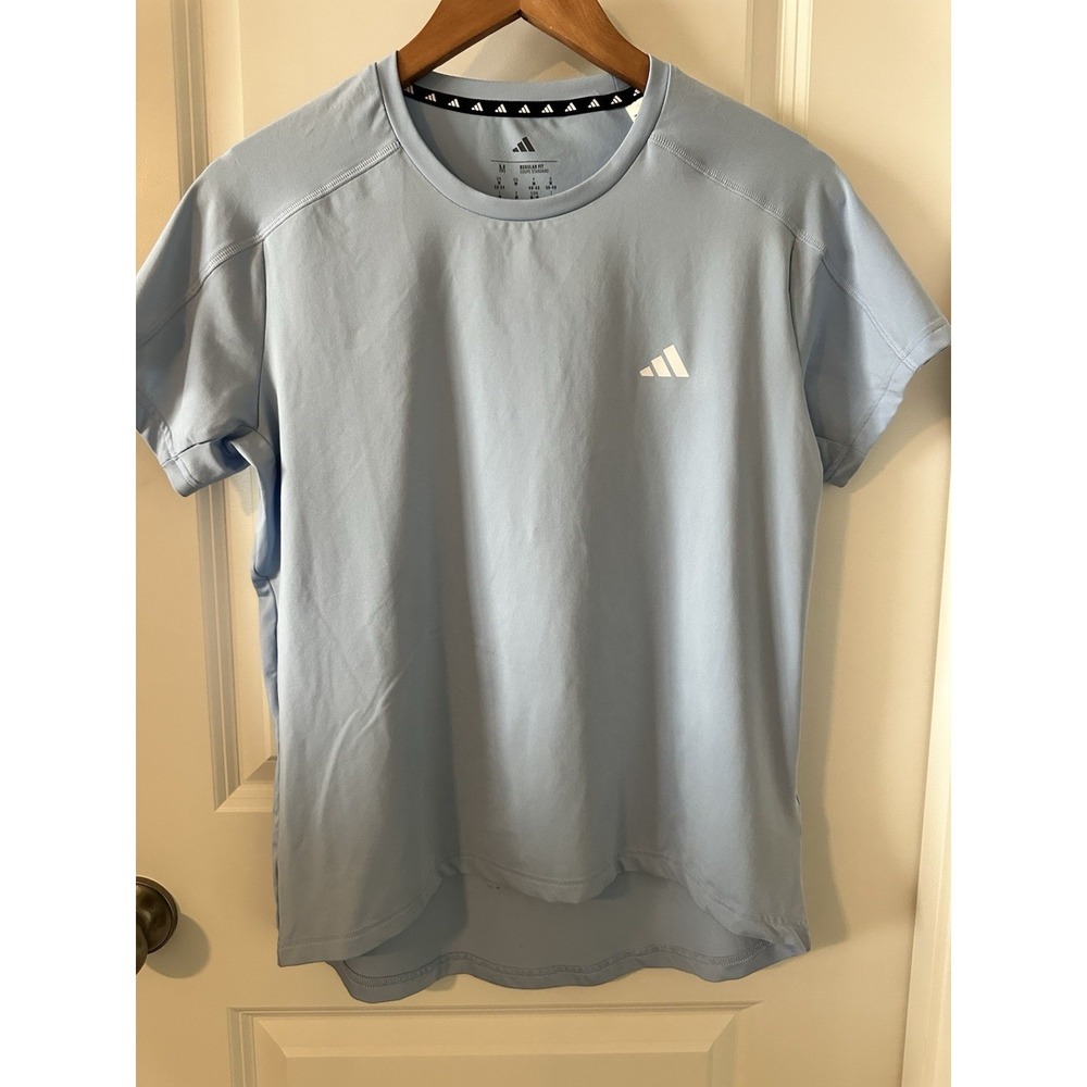 Adidas Light Blue Tee Medium‎